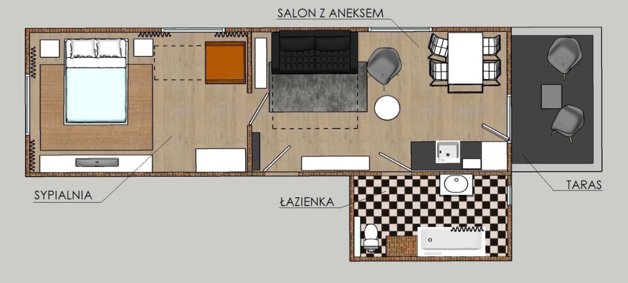Apartament W Sasiedztwie Lasu 1800M Od Morza 소포트 외부 사진