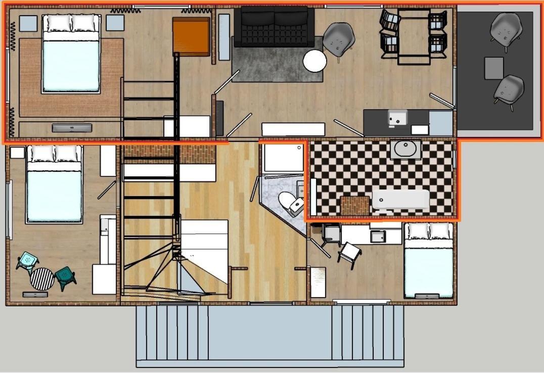 Apartament W Sasiedztwie Lasu 1800M Od Morza 소포트 외부 사진